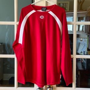 Majestic Cincinnati Reds LS Jersey